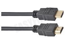 Easyfiks  HDMI Kabel 1.4 High Speed + Ethernet, 1.5 Meter, Verguld geschikt voor o.a. 1.5 Meter, High Speed met Ethernet, Verguld