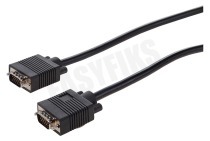 Easyfiks  VGA Kabel Male - Female, 2.5 Meter, HD 1680x1050, 15P geschikt voor o.a. 2.5 Meter, HD 1680x1050, 15 Polig