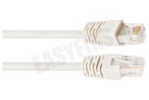 Easyfiks  UTP CAT6E Netwerkkabel Wit, 1.5 meter, 2x RJ45 Male geschikt voor o.a. 1.5 Meter, Wit
