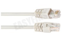 Easyfiks  UTP CAT6 Netwerkkabel Wit, 0.5 meter, 2x RJ45 Male geschikt voor o.a. 0.5 Meter, Wit