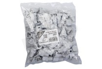Easyfiks  RJ-45 Afwerktules, 100 stuks geschikt voor o.a. Grijs, 100 stuks