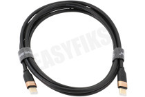 Oehlbach D1C33201  33201 Excellence USB-C 3.1 kabel, 2 meter geschikt voor o.a. USB-C 3.1, 2 meter