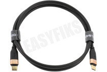 Oehlbach D1C33200  33200 Excellence USB-C 3.1 kabel, 1 meter geschikt voor o.a. USB-C 3.1, 1 meter