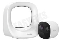 Imou Kit-WA1001-300/1-B26E  KIT-WA1001-300/1-B26E Cell Pro IP Draadloos Camera Systeem geschikt voor o.a. Night Vision, PIR Detection