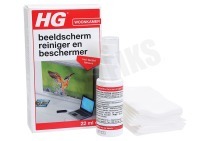 HG 333002100  HG beeldschermreiniger & beschermer geschikt voor o.a. Plasma, LCD en TFT