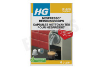 HG 678000103  HG Nespresso Reinigingscups geschikt voor o.a. Nespressomachines