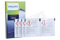 Philips 421945063391  CA6705/10 Schoonmaakpoeder voor het melkdoorloopsysteem geschikt voor o.a. Philips en Saeco machines