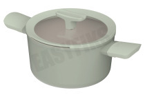 BergHOFF  3950451 LEO RECYCLED Kookpan Antikleef Balance Sage 20cm geschikt voor o.a. 20cm
