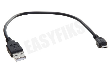 Spez  USB Kabel Micro USB, Zwart, 30cm