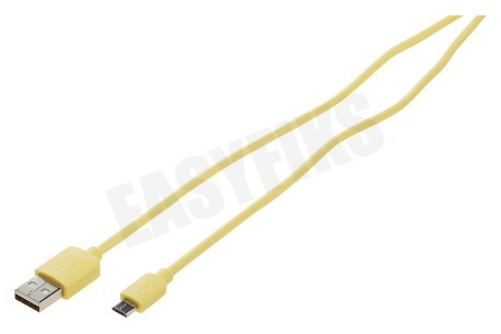 Spez  USB Kabel Micro USB, Geel, 100cm