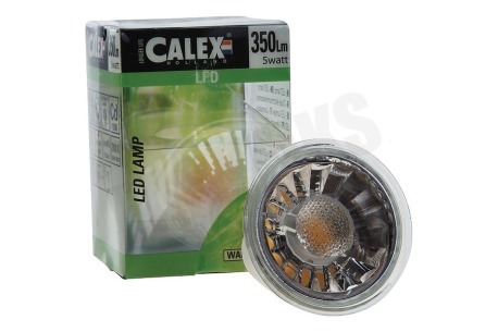 Calex  423454 Calex COB LED lamp GU10 240V 5W 350lm 2800K