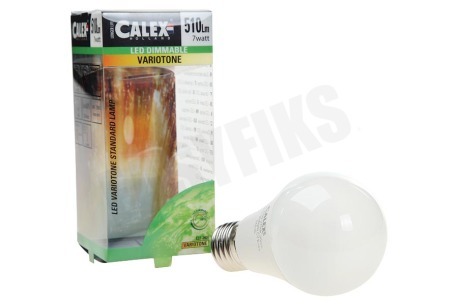 Calex  421736 Calex Satin Crystal LED Standaardlamp 7W 510lm E27 A60