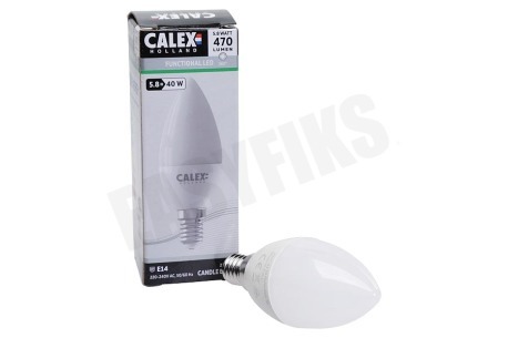 Calex  422116 Calex LED Kaarslamp 240V 5,8W 470lm E14 B38, 2700K
