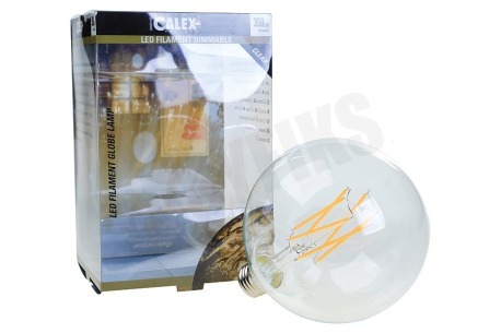 Calex  425474.1 Calex LED volglas Filament Globelamp 240V 4W 350lm E27