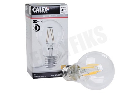 Calex  421702 Calex LED volglas LangFilament Standaardlamp 4W E27