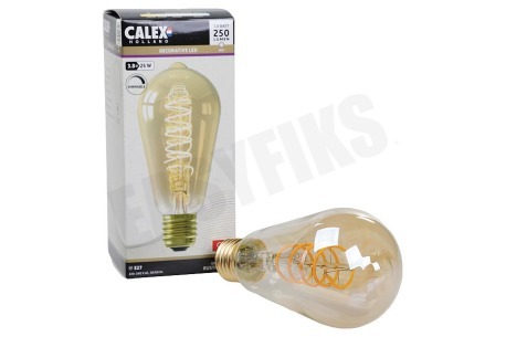 Calex  1001000700 LED Volglas Flex Filament Rustieklamp E27 3,8W