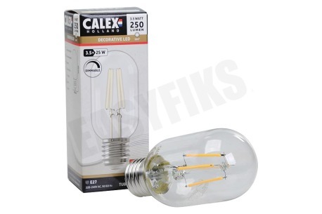 Calex  1101004000 LED volglas Lang Filament Tube lamp 3,5W E27