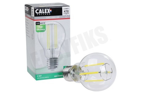 Calex  1101009200 High Efficiency Straight Filament Helder E27 2,2W