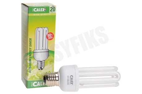 Calex  575376 Calex Mini Spaarlamp 240V 20W E27 2700K
