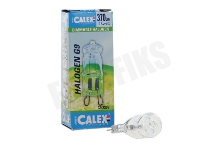 Calex  518208 Calex Spaar Halogeenlamp 230V 28W(37W) G9 helder