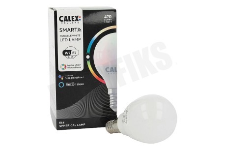 Calex  Smart LED Kogellamp E14 5W RGB Dimbaar