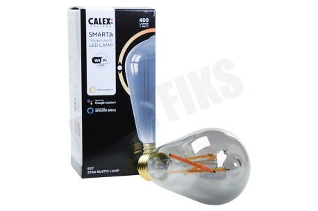 Calex  Smart LED Filament Rustic Smokey-lamp E27 Dimbaar