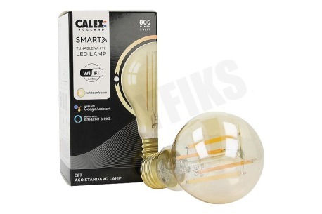Calex  Smart LED Filament Rustic Gold Standaardlamp E27 Dimbaar