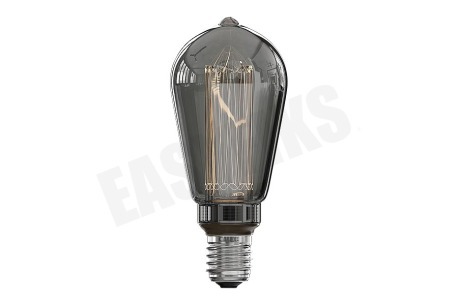 Calex  LED Glasfiber Titanium ST64 Rustieklamp 3,5W E27 Dimbaar