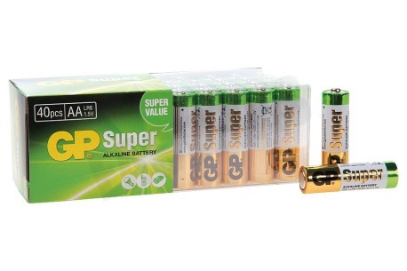 GP  LR6 Super Alkaline AA - 40 batterijen