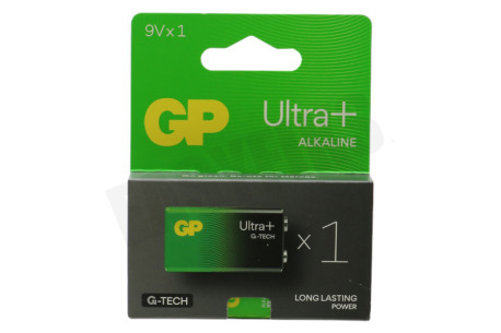 GP  6LR61 9V batterij GP Alkaline Ultra Plus