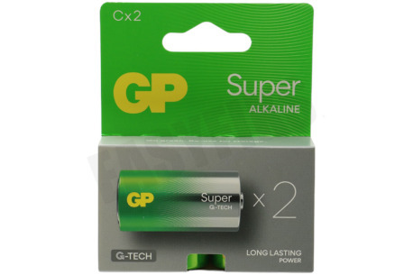 GP  LR14 C batterij GP Super Alkaline 1,5V 2 stuks