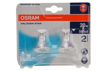 Osram  Halogeenlamp Decostar35 Star reflector