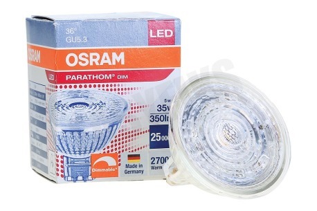 Osram  4058075094956 Parathom Reflectorlamp MR16 GU5.3 Dimbaar 5W