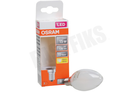 Osram  LED Retrofit Kaarslamp Classic B15 E14 1,5W Mat