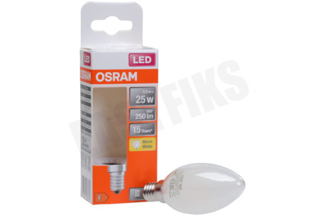 Osram  LED Retrofit Kaarslamp Classic B25 E14 2,5W Mat