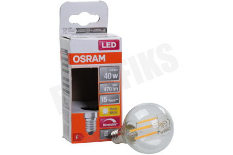 Osram  LED Retrofit Classic P40 Dimbaar E14 4,8W Helder