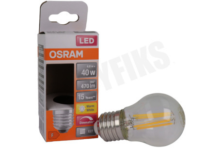 Osram  LED Retrofit Classic P40 Dimbaar E27 4,8W Helder