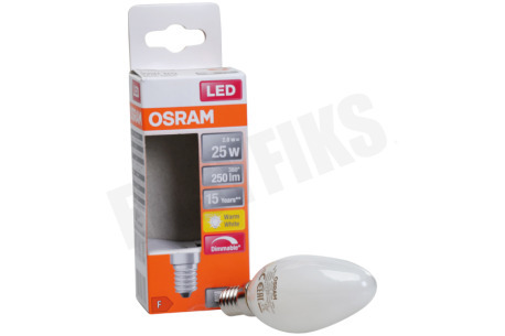 Osram  LED Retrofit Classic B25 Dimbaar E14 2,5W Mat