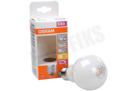 Osram  LED Retrofit Classic A60 Mat Dimbaar E27 6.5W