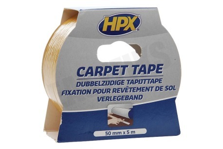 HPX  CT5005 Carpet tape Dubbelzijdig 50mm x 5m
