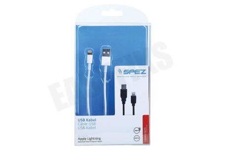 Spez  USB Kabel Apple Lightning 100cm Wit