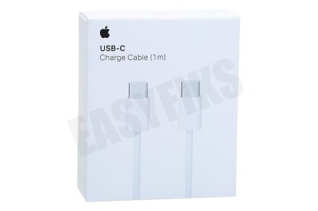 Apple  MUF72ZM/A Apple MUF72ZM/A USB-kabel 1 m USB C Wit