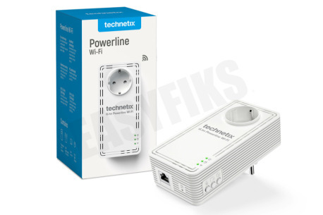 Technetix  11201901 Powerline G.Hn WiFi (Fast roaming)