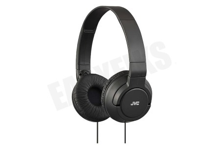 JVC  HA-S180-A-EF On Ear Lichtgewicht Hoofdtelefoon Zwart