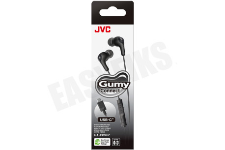 JVC  HA-FR9UC-B-U Gumy Connect USB-C Black