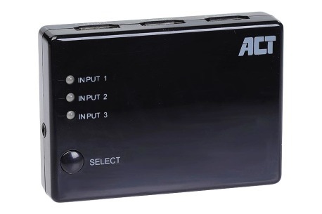 ACT  AC7845 4K HDMI Switch 3x1