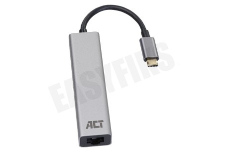ACT  AC7055 3-Poorts USB-C 3.2 Hub met Gigabit Ethernet Poort