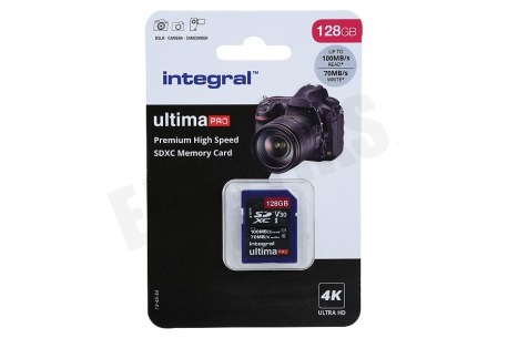 Integral  V30 UltimaPro X2 SDXC Memory Card 128GB