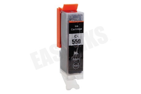 Easyfiks  Inktcartridge PGI 550 PGBK Black + Chip