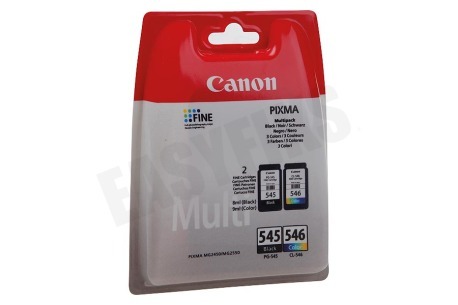 Canon  Inktcartridge PG 545 Black + CL 546 Color